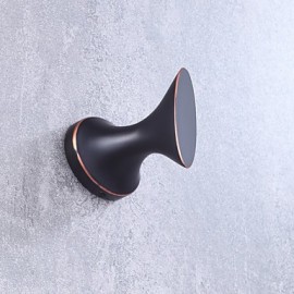 Towel Bars, 1pc High Quality Modern Contemporary Metal Robe Hook Wall Mounted