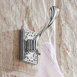 Robe Hooks, Modern Robe Hook Zinc Alloy Creative Rectangle N A