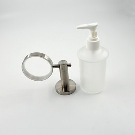 Soap Dishes, 1 pc High Quality Stainless Steel + A Grade ABS Soap Dispenser Bathroom