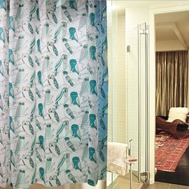 Shower Curtains Neoclassical PEVA Animal Machine Made