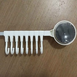 Robe Hooks, Modern Hooks plastic Non Skid Scroll Rectangle N A