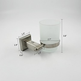 Soap Dishes, 1 pc High Quality Stainless Steel Toothbrush Holder Bathroom