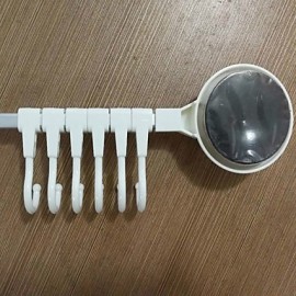 Robe Hooks, Modern Hooks plastic Non Skid Scroll Rectangle N A