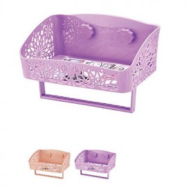 Towel Bars, 1 pc Neoclassical PP Bathroom Shelf Bathroom