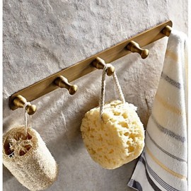 Robe Hooks, Archaistic Modern Contemporary Bronze Bathroom Robe Hooks Towel Hanger
