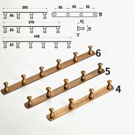 Robe Hooks, Archaistic Modern Contemporary Bronze Bathroom Robe Hooks Towel Hanger