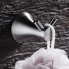 Robe Hooks, Modern Hooks Stainless steel Solid Color Round Shape