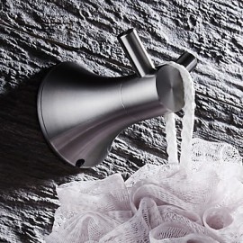 Robe Hooks, Modern Hooks Stainless steel Solid Color Round Shape