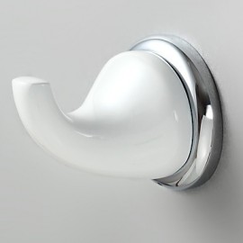 Robe Hooks, 1 pc High Quality Contemporary Brass Stainless Steel Robe Hook Bathroom