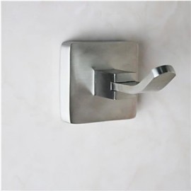 Robe Hooks, 1 pc Contemporary Stainless Steel Robe Hook Bathroom
