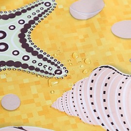 Shower Curtains, 1pc Shower Curtains Modern Polyester Bathroom