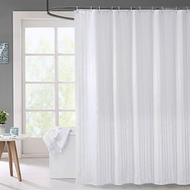 Shower Curtains Modern PEVA Geometric Machine Made