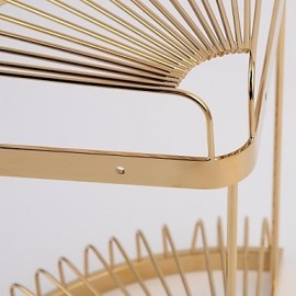 Towel Bars, 1pc High Quality Contemporary Brass Bathroom Shelf