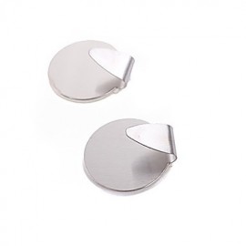 Robe Hooks, Modern Hooks Stainless steel Non Skid Solid Oval