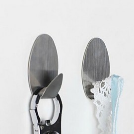Robe Hooks, Modern Hooks Stainless steel Non Skid Solid Oval