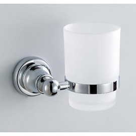 Toothbrush Holder, 1pc Removable Contemporary Brass Toothbrush Holder