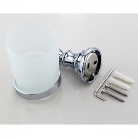Toothbrush Holder, 1pc Removable Contemporary Brass Toothbrush Holder