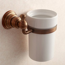 Toilet Brush Holder, 1 pc Antique Brass Toilet Brush Holder Bathroom