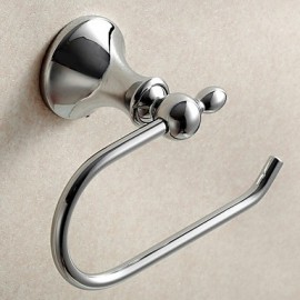 Toilet Paper Holders, 1 pc Contemporary Brass Toilet Paper Holder Bathroom