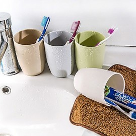 Bathroom Gadgets, 1pc Plastics Boutique Portable Toothbrush Mug Toothbrush & Accessories