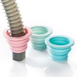 Bathroom Gadgets, 1pc Silicone Boutique Stretchy Cleaning Shower Accessories