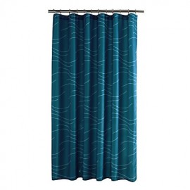 Shower Curtains Modern Polyester Stripe Machine Made