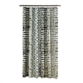 Shower Curtains Neoclassical Polyester Polka Dot Machine Made