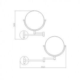 Bathroom Gadgets, 1 pc Brass Stainless Steel Modern Contemporary Bathroom Gadget Shower Accessories Bathroom