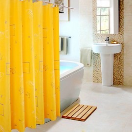 Shower Curtains Modern Polyester Geometric Machine Made