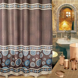 Bathroom Products, Shower Curtains Modern Polyester Novelty Machine Made