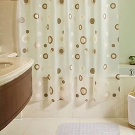Shower Curtains Modern PEVA Novelty Machine Made