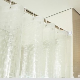 Shower Curtains, 1pc Shower Curtains Modern PEVA Bathroom