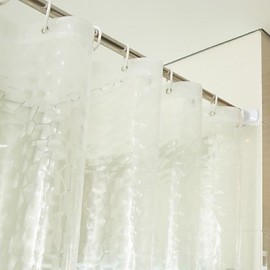 Shower Curtains, 1pc Shower Curtains Modern PEVA Bathroom