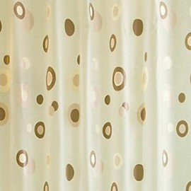 Shower Curtains Neoclassical PEVA Polka Dot Machine Made