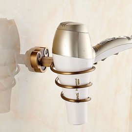 Bathroom Gadgets, 1 pc Antique Brass Bathroom Shelf Bathroom