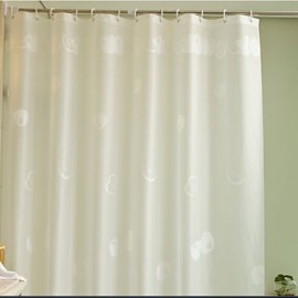 Shower Curtains, 1pc Shower Curtains Modern PEVA Bathroom