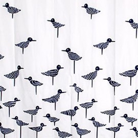 Shower Curtains Modern Poly Cotton Blend Animal Machine Made