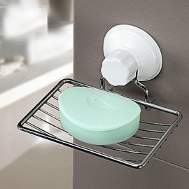 Bathroom Products, 1pc High Quality Contemporary Stainless Steel + A Grade ABS Soap Dishes & Holders Wall Mounted
