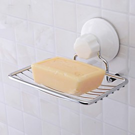 Bathroom Products, 1pc High Quality Contemporary Stainless Steel + A Grade ABS Soap Dishes & Holders Wall Mounted