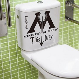 Bathroom Gadgets, 1pc Boutique Cartoon Stickers Toilet Accessories