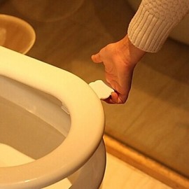 Bathroom Gadgets, 1 pc Sponge Plastic Mini Multi-function Eco-friendly Novelty Bathroom Gadget Toilet Accessories Bathroom