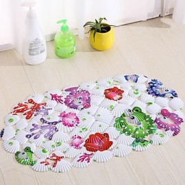 Mats & Rugs, 1pc Modern Bath Mats PVC Contemporary Bathroom Easy to clean