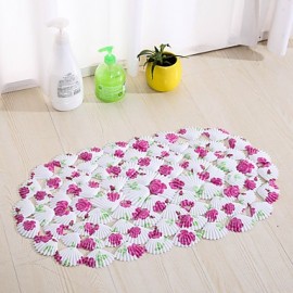 Mats & Rugs, 1pc Modern Bath Mats PVC Contemporary Bathroom Easy to clean