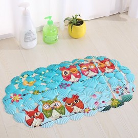 Mats & Rugs, 1pc Modern Bath Mats PVC Contemporary Bathroom Easy to clean