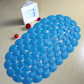 Mats & Rugs, 1pc Modern Bath Mats PVC Contemporary Bathroom Easy to clean