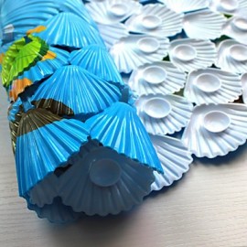 Mats & Rugs, 1pc Modern Bath Mats PVC Contemporary Bathroom Easy to clean