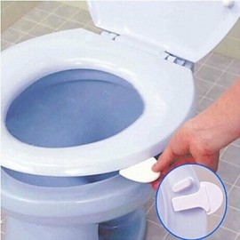 Bathroom Gadgets, 1 pc Sponge Plastic Mini Multi-function Eco-friendly Easy to Use Bathroom Gadget Toilet Accessories Bathroom