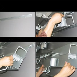 Bathroom Gadgets, Elaine Kitchen Space Aluminum Pylons RKY008