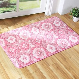 Mats & Rugs, 1pc Country Bath Rugs Polyester Contemporary Bathroom Easy to clean