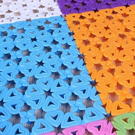 Mats & Rugs, 1pc Classic Bath Mats Flannel Contemporary Bathroom Easy to clean